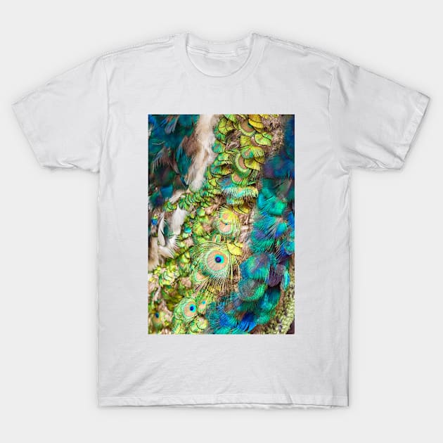 Peacock feathers T-Shirt by Photopat